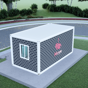 Contenedor prefabricado de 20 pies, contenedor ligero de 6m, casas de lujo de 20 pies para hotel - Product Image 2