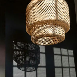 Abat-jour en bambou, vente en gros, fabricant OEM, éclairage rustique moderne fabriqué à la main au Vietnam pour la décoration, l'exportation - Product Image 1