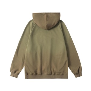 Ropa de alta calidad 400GSM 450GSM 500GSM Unisex 100% algodón mezclado personalizado 3D en relieve sudaderas con capucha para hombres - Product Image 4