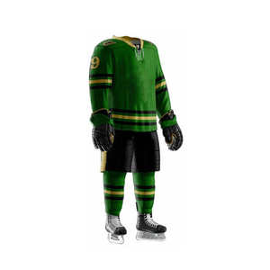 Maillot de hockey sur glace coupe ajustée de haute qualité sur mesure avec le nom de l'équipe OEM et l'uniforme de hockey sur glace Offre Spéciale usine de nouveau style - Product Image 2