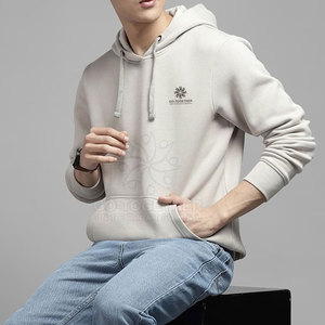 Sudadera con Capucha Casual para Hombre, Ajuste Cómodo, Tejido Cálido, Uso Diario, Sudadera con Capucha Transpirable - Product Image 5