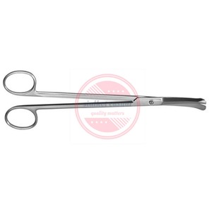 Ciseaux pour amygdales Ciseaux chirurgicaux pour amygdales en acier inoxydable à lame incurvée - Product Image 6