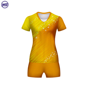 Uniforme de volley-ball en différentes couleurs, Logo personnalisé imprimé, uniforme de volley-ball léger de haute qualité pour hommes et femmes - Product Image 5