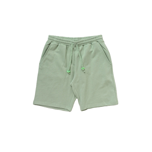 กางเกงขาสั้นลำลองแฟชั่นไฮสตรีทสำหรับผู้ชายผ้าฝ้าย100% ลายทึบพิมพ์โลโก้ที่กำหนดเองเป็นมิตรกับสิ่งแวดล้อม - Product Image 5