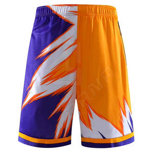 Pantalones cortos de baloncesto transpirables de gran oferta, ropa deportiva personalizada en blanco, pantalones cortos de baloncesto de malla de último diseño - Product Image 3