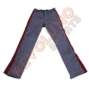 Pantalones de béisbol para adultos, pantalones de juego de softbol para jóvenes, personalizados, cómodos, Color naranja, panel lateral, transpirable, cómodos - Product Image 3