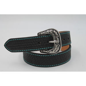 Cinturones de cuero con hebilla de cobre ajustable informal para hombre de moda al por mayor cinturón de cuero genuino argentino 100% - Product Image 1