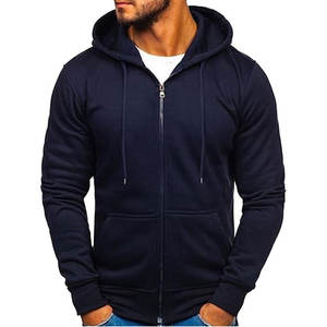 Sweat à capuche zippé à manches longues pour homme, automne-hiver, sweat à capuche d'usine, logo personnalisé, sweat à capuche lourd, entièrement zippé - Product Image 4