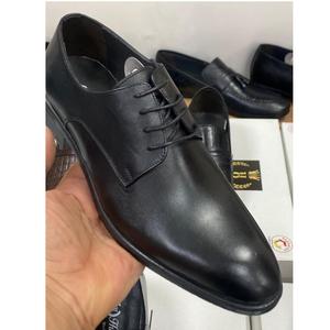 <b>Mens</b> Handmade Genuine Cowhide Leather <b>Shoes</b> <b>Breathable</b> Light Weight Anti-Slip Lace-up Soft Cushioning Natural <b>Breathable</b> Leather - Product Image 3