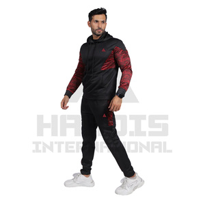 Survêtement de haute qualité survêtement avec logo personnalisé pour hommes survêtement de sport en coton et polyester pour hommes - Product Image 2