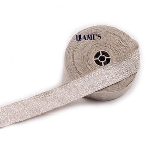 Cinta de Encaje Trenzado Francés OEM al por Mayor, Cinta de Encaje de Alta Calidad para Ceremonias - Product Image 2