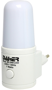 Blue LED <b>night</b> <b>light</b> 1W 230V (Electro DH 60.246/Led/AZ) (Blister pack) - Product Image 1
