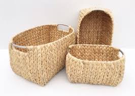 Panier à linge en jacinthe d'eau - Product Image 2