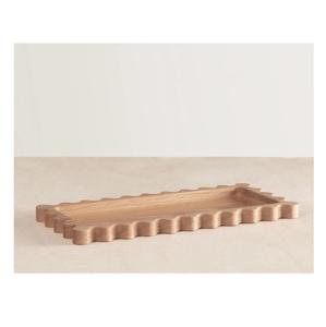<b>Kitchen</b> <b>Accessories</b> Home Decoration Square Shape Wood Tray <b>Vintage</b> High Quality Wood Crystal Serving Tray in Affordable Price - Product Image 3