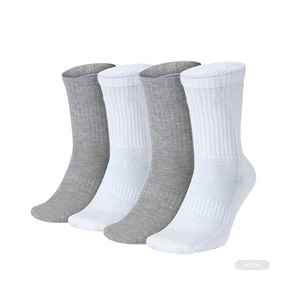 Prix de vente en gros chaussettes de sport blanches chaussettes de sport blanches chaussettes noires en coton chaussettes d'école blanches personnalisées - Product Image 2