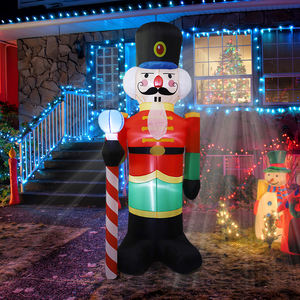 Décoration de cour gonflable de Noël au design personnalisé Décorations de Noël de jardin extérieur avec lumières LED - Product Image 3