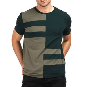 Camisetas Personalizadas de Alta Calidad para Hombre, Camisetas de Alto Rendimiento con Cuello Redondo, Transpirables, de Lona, Poliéster/Algodón, Corte Regular - Product Image 5