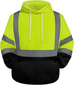 Sudaderas de Seguridad de Alta Calidad, Sudadera de Forro Polar Reflectante para Clima Frío - Product Image 1