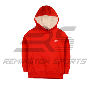 Venta al por mayor fabricante de ropa chico Sudadera con capucha de algodón pesado en blanco logotipo personalizado Sudadera con capucha para niños - Product Image 4