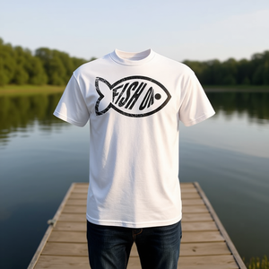 <b>Fish</b> On Fisherman Fishing Lover <b>T</b>-<b>Shirt</b> - Product Image 1