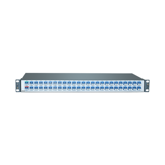 OMD48 48-Channel DWDM Multiplexer, 1U Fiber Optic Multiplexer with 100GHz C-Band Mux Demux