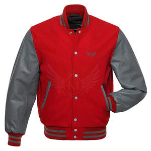 Vestes Letterman en laine de haute qualité pour hommes avec manches en cuir pour l'hiver en vente en ligne pour adultes - Product Image 3