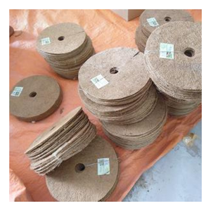 Protégez vos plantes avec des tapis de paillis de disque de coco, la barrière de disque de coco de qualité supérieure garde le sol frais, sain et magnifiquement couvert - Product Image 2
