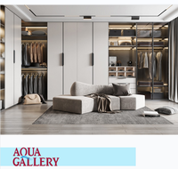 Dressing pour fille, dressing en L, armoire de chambre à coucher en bois sur mesure