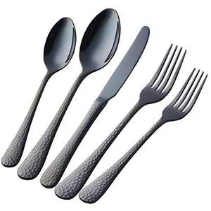 Ensemble de couverts en acier inoxydable intemporel avec des formes traditionnelles et une finition brillante, adapté aux repas décontractés et formels - Product Image 5