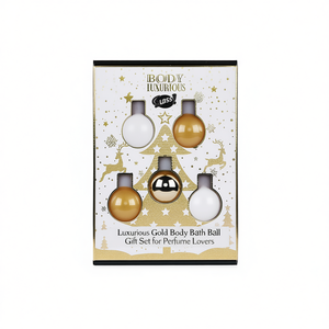 Set Regalo Lussuoso di Palline da Bagno Dorate per Amanti dei Profumi - Product Image 2