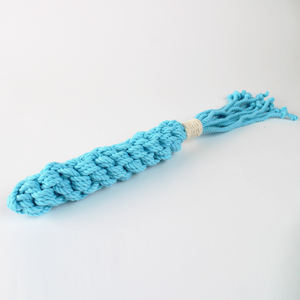 Juguete para Perros de Cuerda de Algodón Trenzada con Borlas, Diseño Texturizado que Estimula los Sentidos y el Juego Activo, Fabricante de Vietnam - Product Image 1