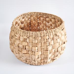 Organizador de mesa para baño y cocina, cesta de jacinto de agua, cestas naturales producidas en Vietnam - Product Image 3