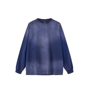 Haute qualité 100% coton lavé à l'acide sweats bases haute rue lavage à l'acide lavé Vintage sweats à capuche respirant pour hommes OEM - Product Image 1
