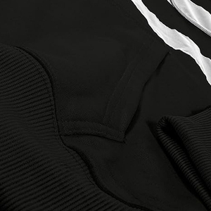 Vêtements de travail de sécurité de conception OEM Vestes de sécurité pour hommes avec bandes réfléchissantes Vente en gros Veste à glissière avant de haute qualité - Product Image 4