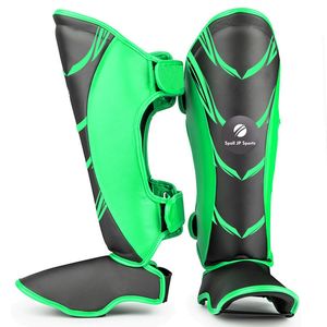Fabricants en gros de protège-tibias de boxe personnalisés, protège-tibias de boxe imprimés de haute qualité, protège-jambes pour Muay Thai et arts martiaux - Product Image 1