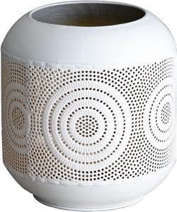 Lot de 2 chauffe-plat en métal avec motif gravure Fabricant de bougeoirs chauffe-plat Design fait à la main Bougeoir chauffe-plat en métal antique - Product Image 4