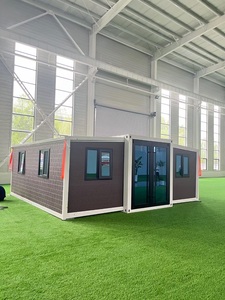 Casa contenedor impermeable 40 pies expandible 40 pies casa móvil caravana casas portátiles 2 dormitorios casa contenedor - Product Image 2