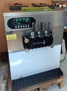 ซื้อเครื่องทำไอศกรีมโยเกิร์ตแบบตั้งโต๊ะอัตโนมัติเชิงพาณิชย์รุ่นใหม่ ขนาด 20-28 ลิตร/ชม. ผลิตได้ 3 รสชาติ ให้ผลผลิตสูง - Product Image 6