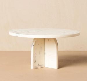 แท่นวางขนมและเค้กทรงกลมเรซิ่นทำมือทันสมัยรักษ์โลก ดีไซน์หรูหราสำหรับตกแต่งโต๊ะ - Product Image 1