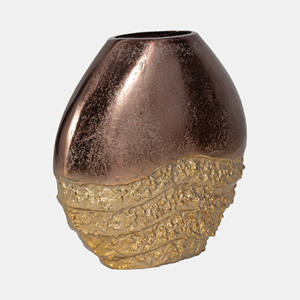 Design élégant fait à la main sur le marché Design tendance Décoration Vase à fleurs en métal Exportateur de gros Vase en métal pour l'occasion et les hôtels - Product Image 2