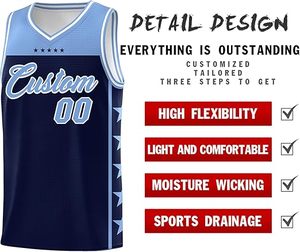 Maillot de basketball unisexe personnalisé à séchage rapide 100 % polyester sans manches, uniforme professionnel respirant, option grande taille, style rétro - Product Image 3