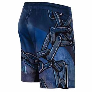 Shorts MMA personnalisés imprimés, vêtements de combat durables, arts martiaux, boxe, grappling, entraînement, tissu extensible respirant, sublimation lavée - Product Image 4