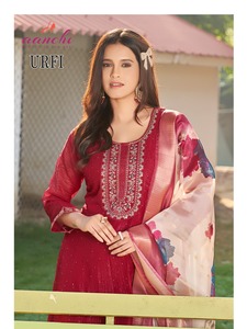 Las mujeres de alta calidad usan Salwar kameez con Dupatta y Palazzo a juego para un aspecto elegante y descendente a los mejores precios - Product Image 5