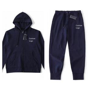 Ensemble de survêtement d'hiver pour homme RAZERS IMPEX avec logo imprimé numérique personnalisé, 100% coton, fermeture à cordon, manches longues - Product Image 4