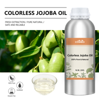 Minyak Jojoba Murni Dingin Tanpa Proses Panas Grosir Bahan Baku Kosmetik Deodoran Bersertifikat GC-MS MSDS COA Sampel Gratis untuk Rambut
