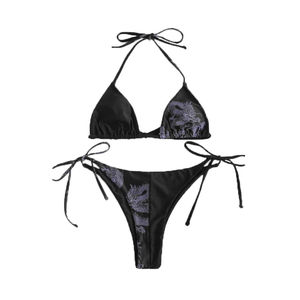 ชุดว่ายน้ำผู้หญิงลายมังกรแบบดันทรง ปี 2026 ขายส่ง ผ้าสแปนเด็กซ์/โพลีเอสเตอร์ แห้งเร็ว สำหรับใส่ไปชายหาด - Product Image 2