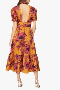 Alta demanda elegante vestido amarillo sin espalda para accesorios de boda disponibles al mejor precio de la India - Product Image 4