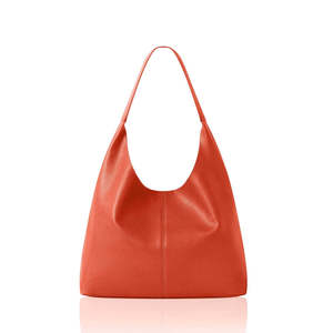 Sac fourre-tout minimaliste en cuir véritable italien - PL682 - Product Image 3