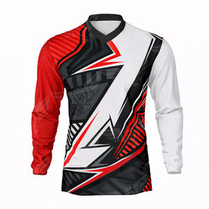 Jersey de Motocross OEM de Manga Larga, Camiseta de Carreras MX Transpirable, Jersey para Motocicleta Todoterreno - Product Image 5