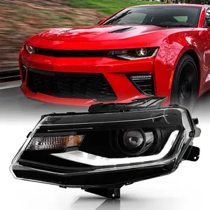 Chevy Camaro 2020 용 프로젝터가 장착 된 HID/크세논 LED DRL-2022 헤드라이트